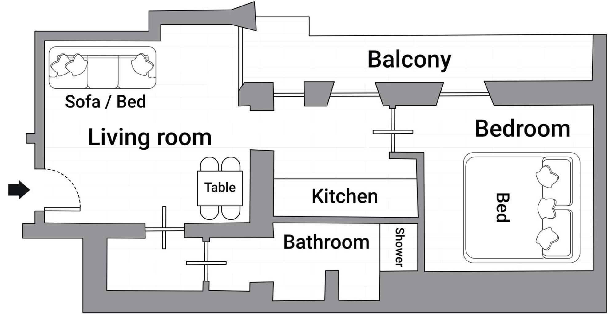 Apartment Via Sant'alessandro 22 - Sostify Bergamo